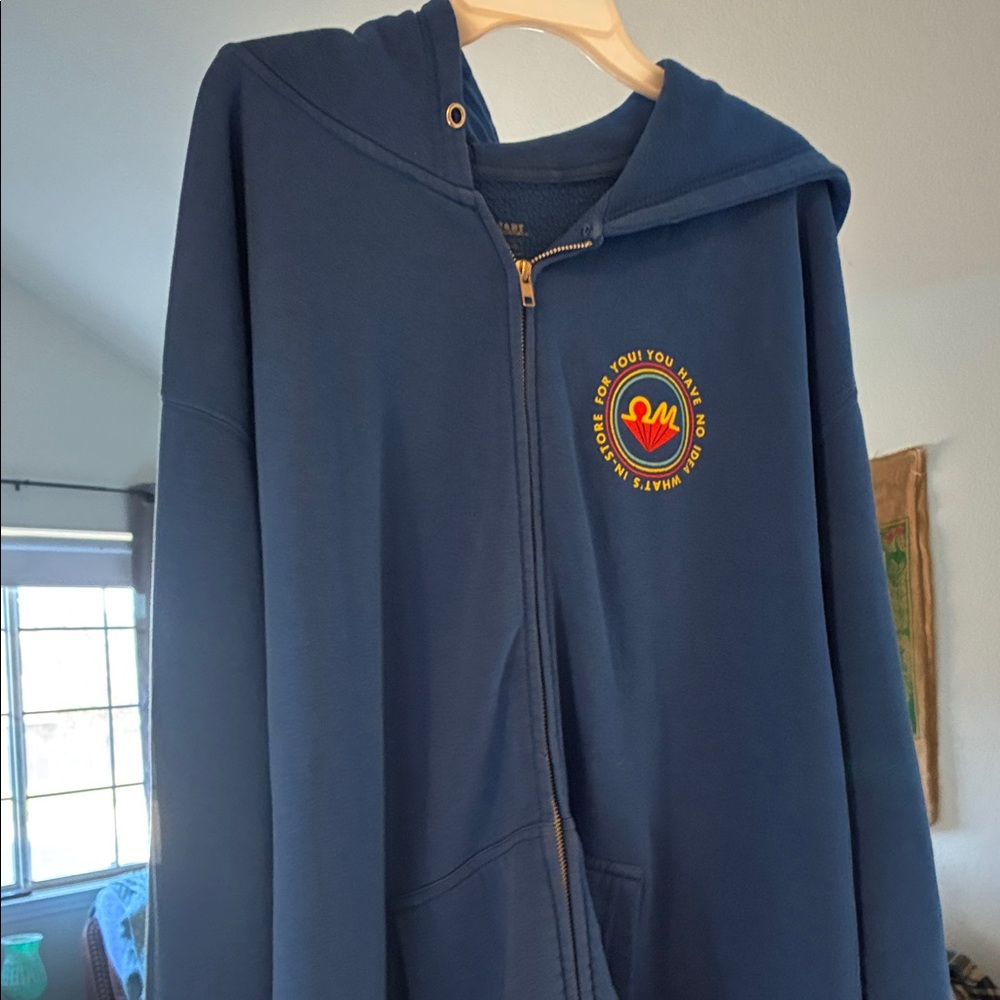 Mega Mart Blue Graphic Sweatshirt